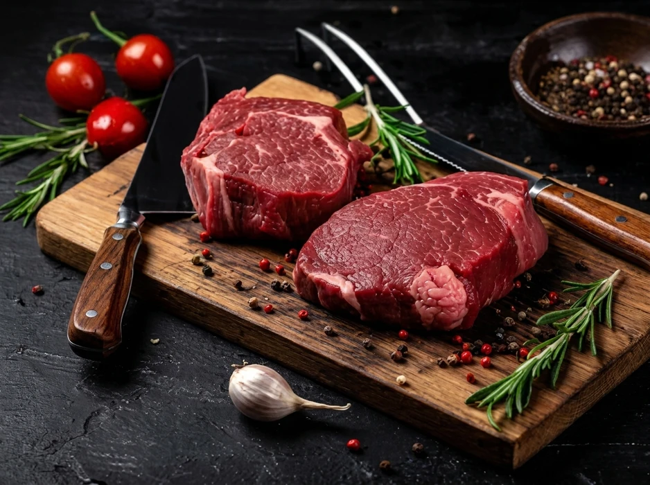 Plateau de charcuterie artisanale présentant diverses spécialités