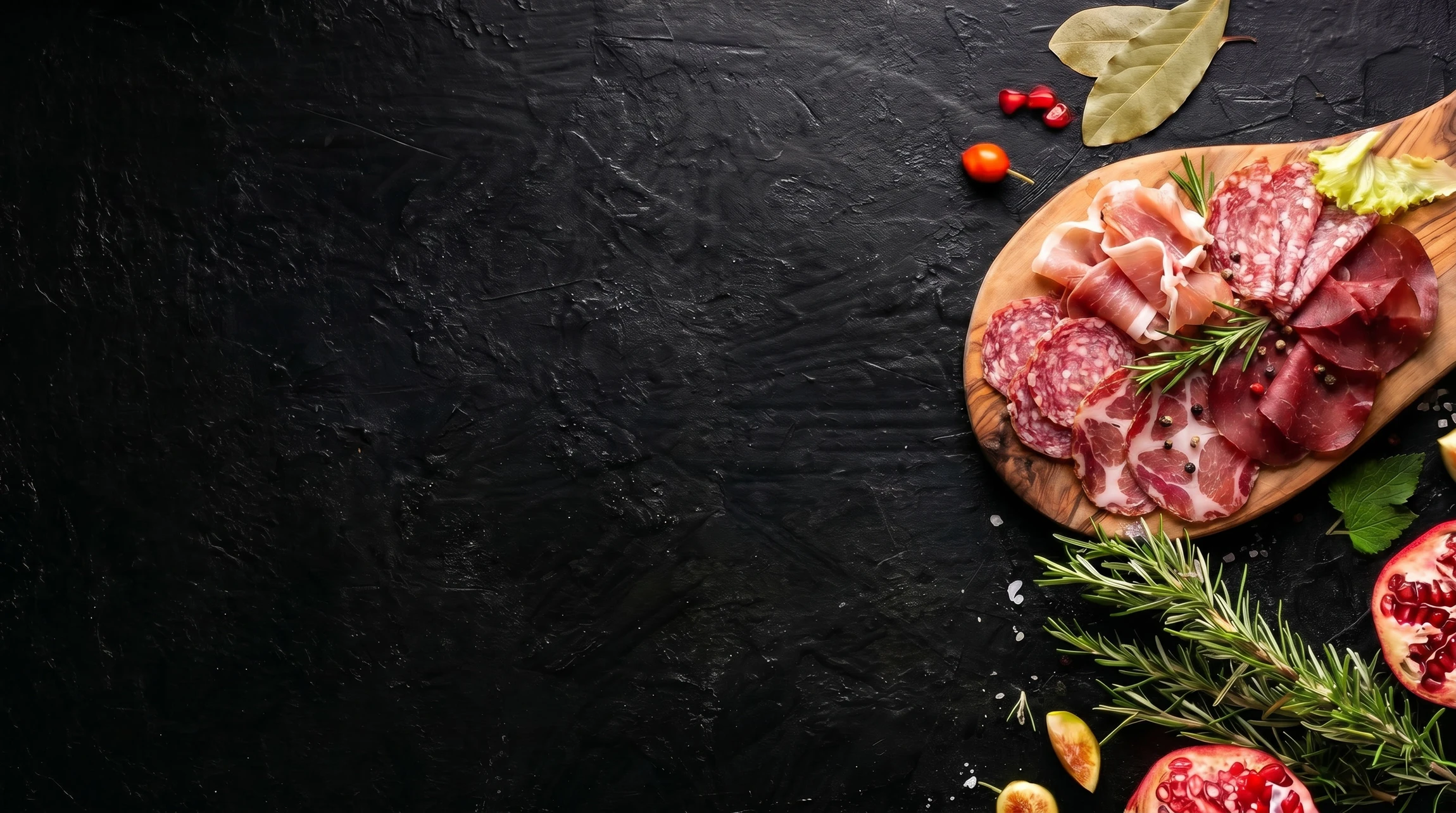Scène culinaire d'extérieur sur terrasse en bois avec assiette de charcuterie allemande traditionnelle